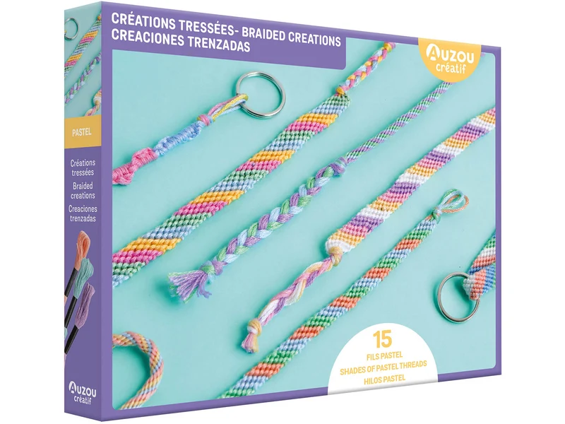 Mon coffret d’artiste – Créations tressées - Auzou