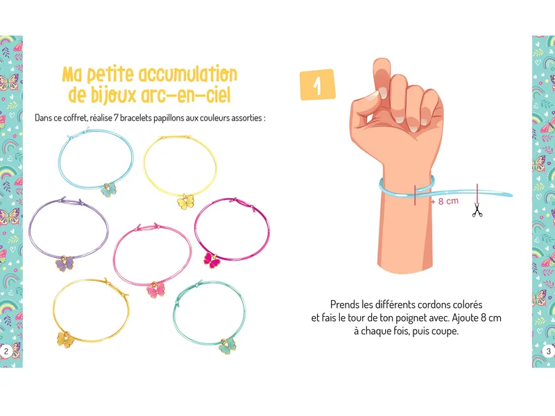 Mes jolis bijoux – Ma petite accumulation de bijoux arc-en-ciel - Auzou