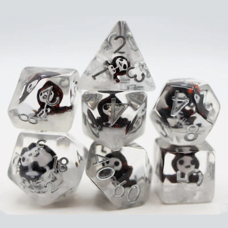 Grim Reaper RPG Dice Set