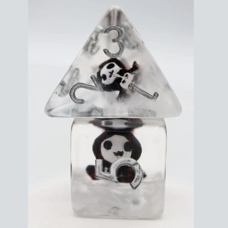 Grim Reaper RPG Dice Set