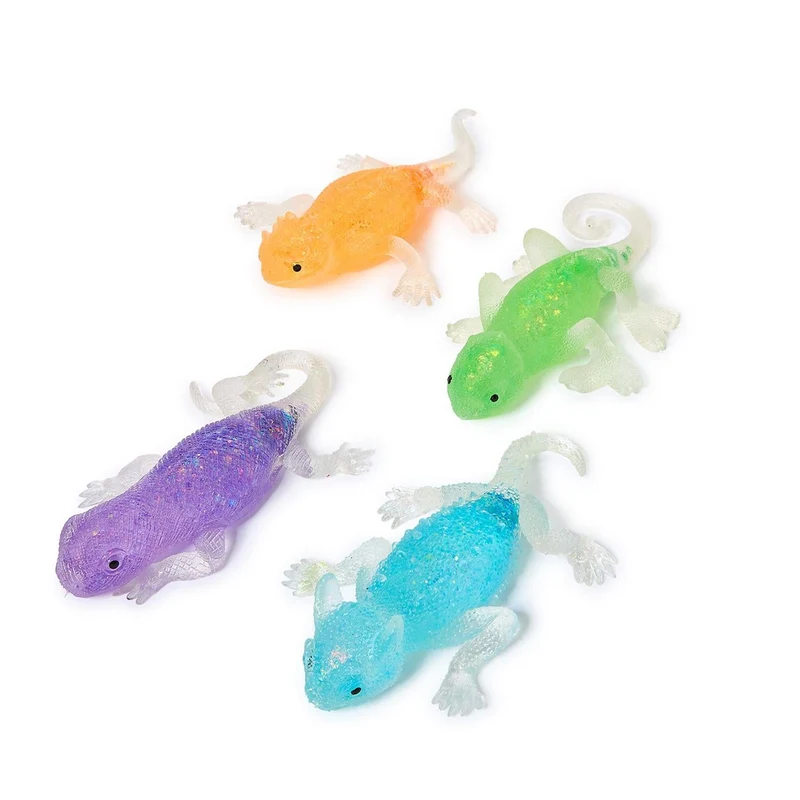 Two's Company Lizzy Glitter Squishy Lizard