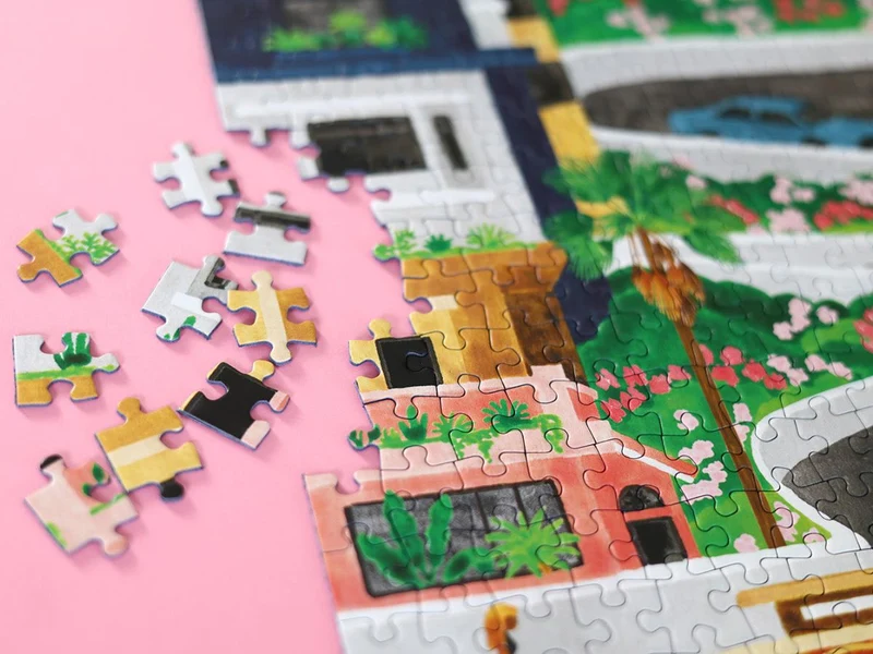 Puzzle Lombard Street 1000 pièces - ATWS