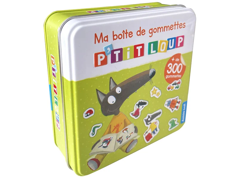 Ma boîte de gommettes P’tit Loup - Auzou