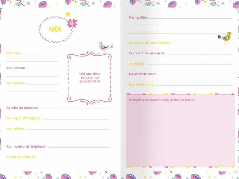 Mon carnet secret - Licorne - Auzou