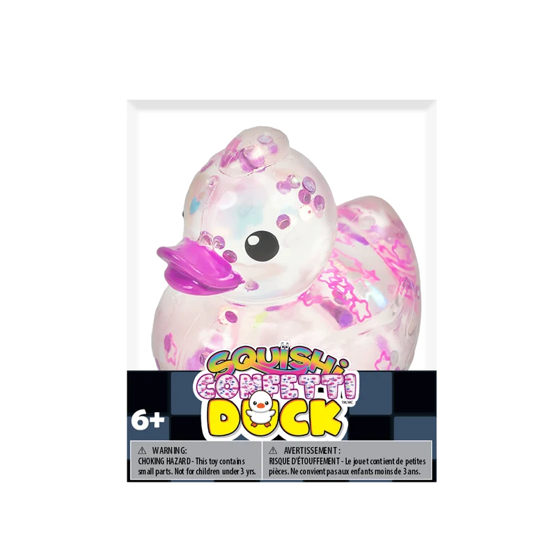 Single Stretchi Confetti Duck