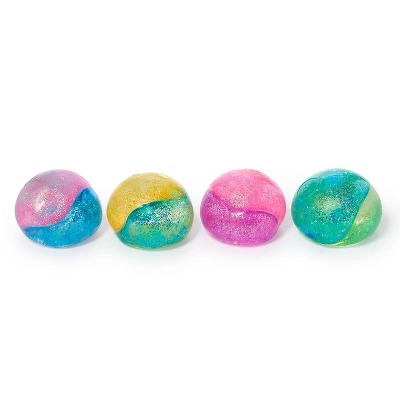 The Big Blob Two-Tone Glitter Squishy Ball Assorted