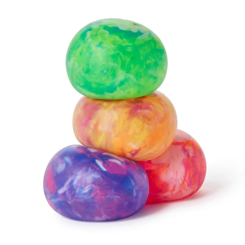 Under Pressure Marbled Stress Ball in Gift Box 4 Colors