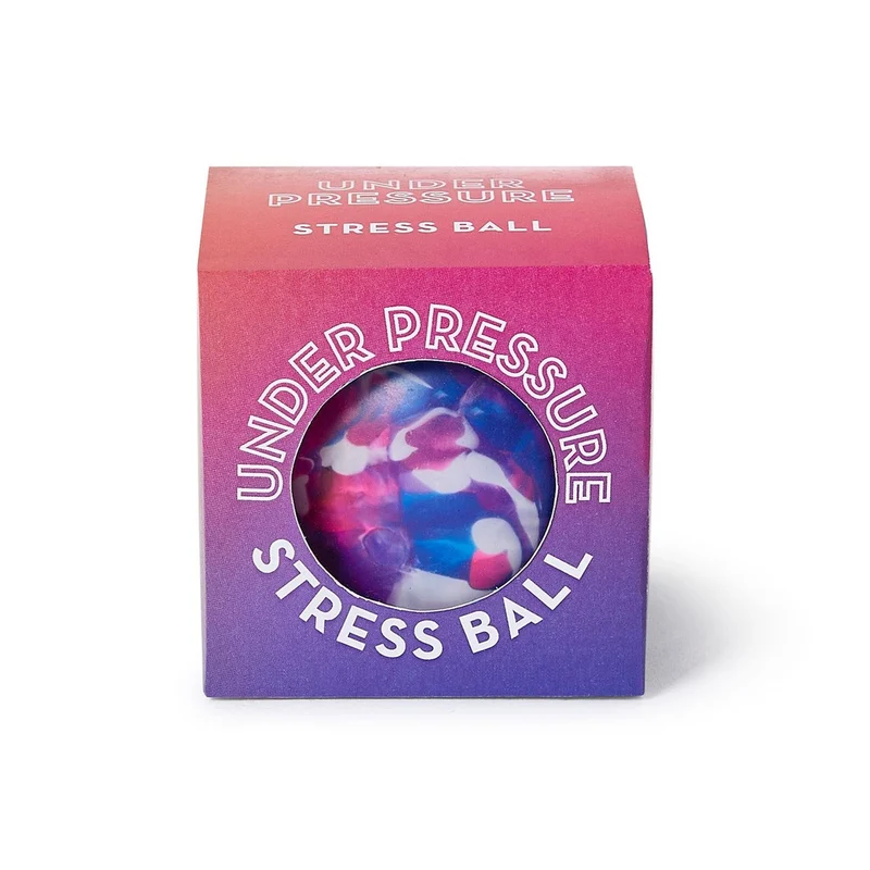 Under Pressure Marbled Stress Ball in Gift Box 4 Colors