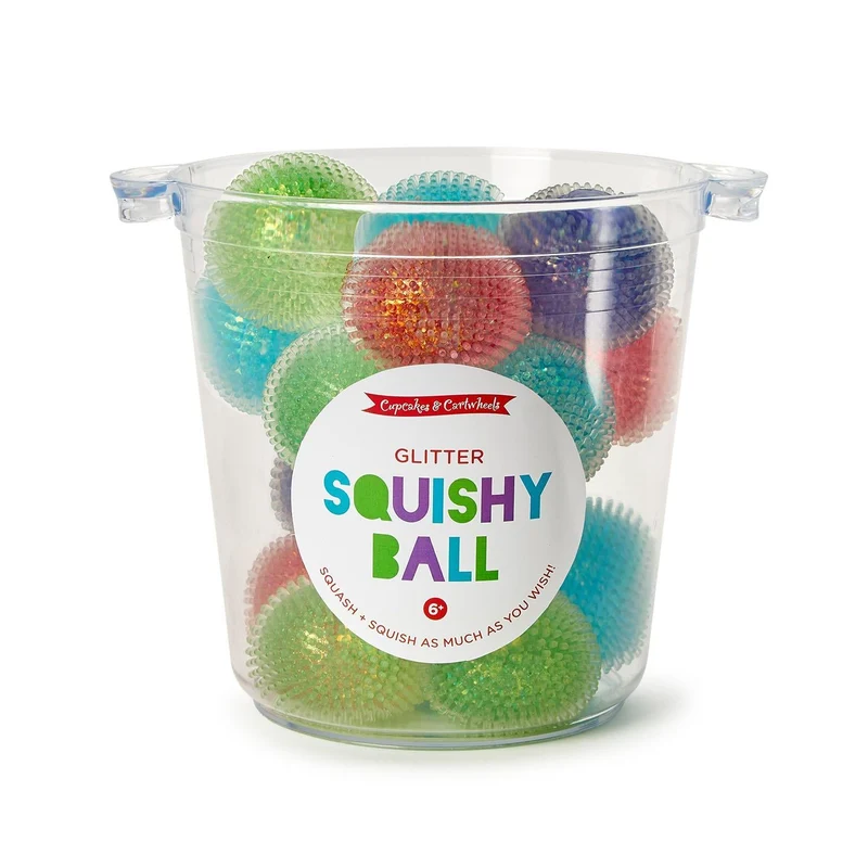 Blob Bauble Glitter Squishy Ball