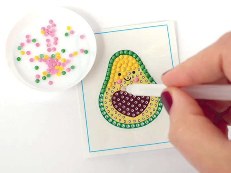 Kit DIY Diamant Mosaïque Sticker – Avocat