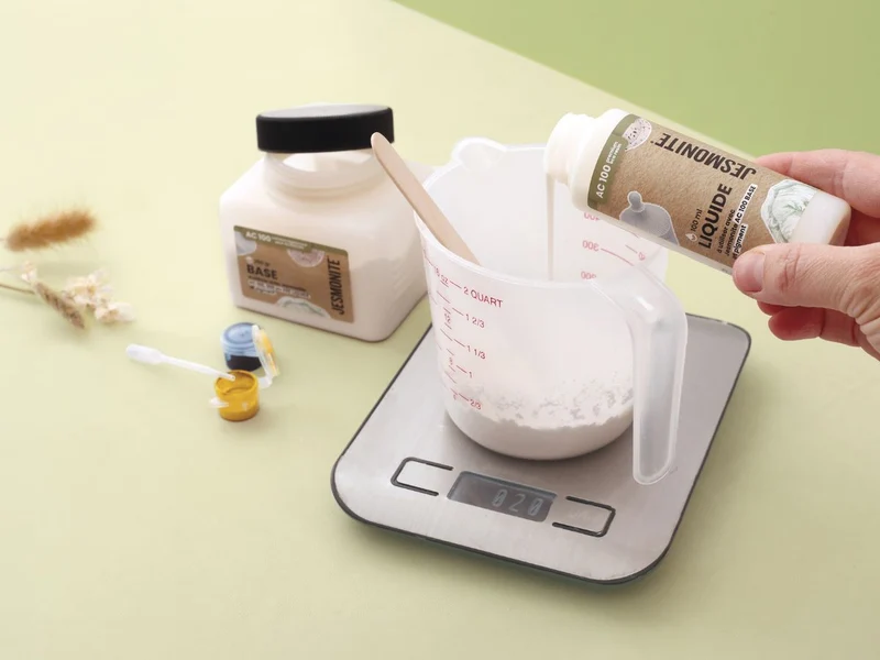 Kit DIY Jesmonite Vide-poches Citron