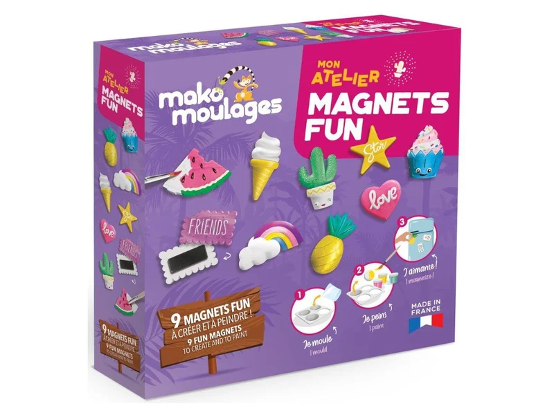 Mako Moulages : Mon atelier Magnets fun