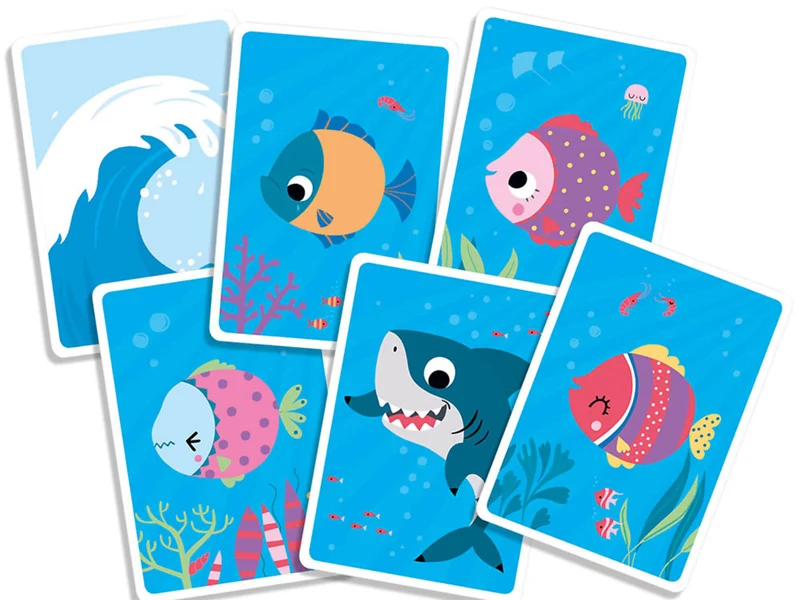 Jeux de cartes – Mon premier jeu de gare au requin ! - Auzou