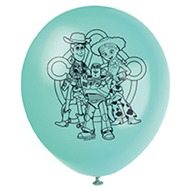 Toy Story Printed Latex Balloons, 12 Inches, 8 Count