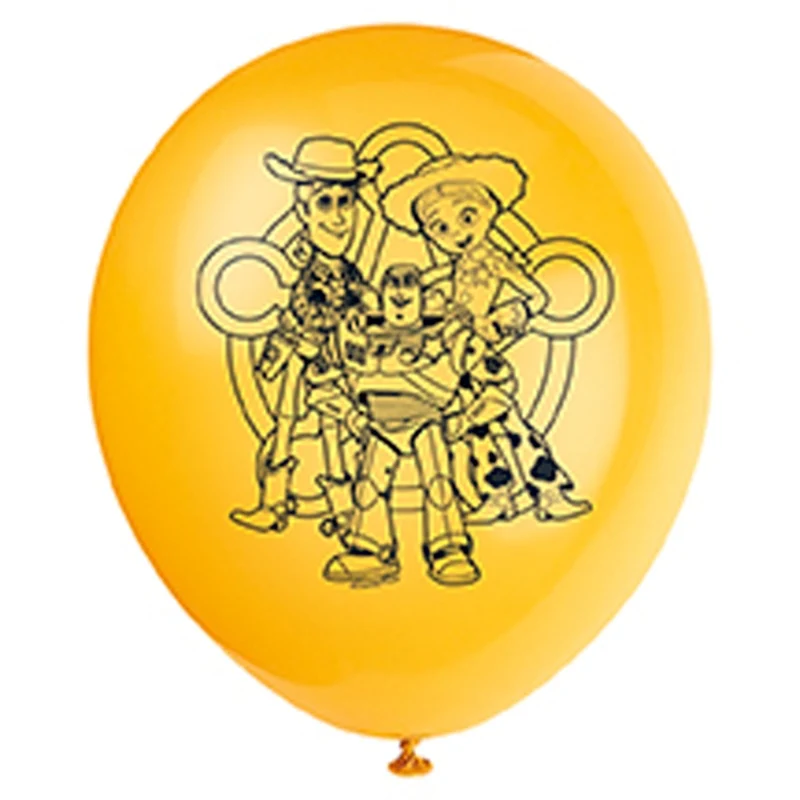 Toy Story Printed Latex Balloons, 12 Inches, 8 Count