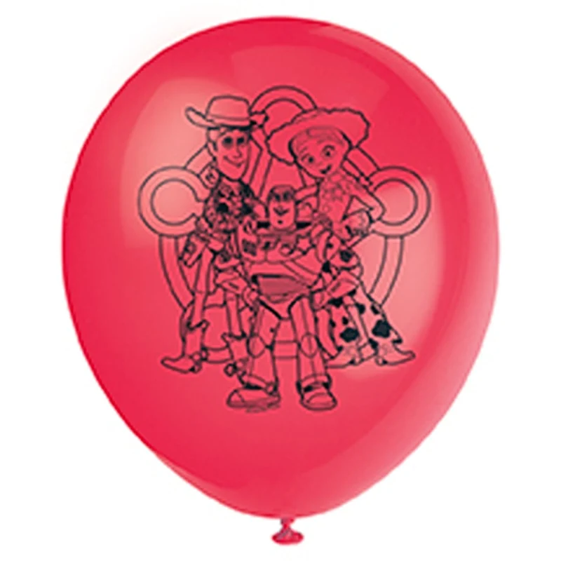 Toy Story Printed Latex Balloons, 12 Inches, 8 Count