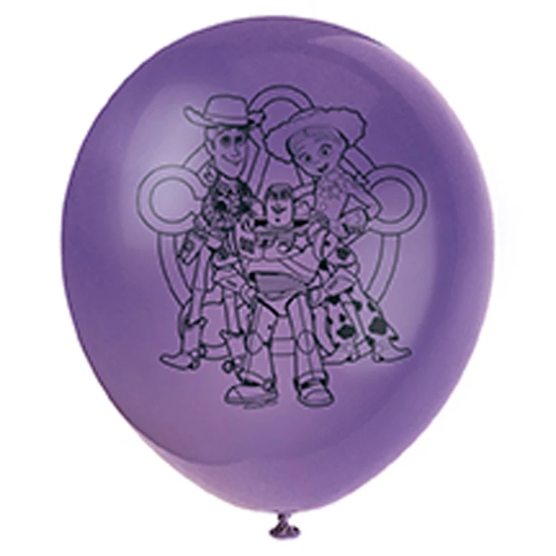 Toy Story Printed Latex Balloons, 12 Inches, 8 Count