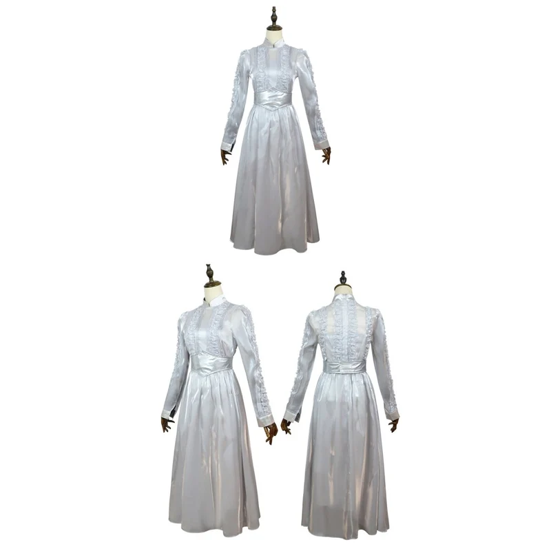 Clairvoyant Deluxe Costume for Adults, Silver Dress