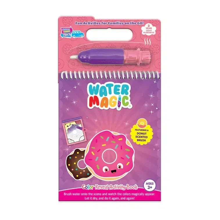Scentco Water Magic Donut Interactive Coloring Book for Kids