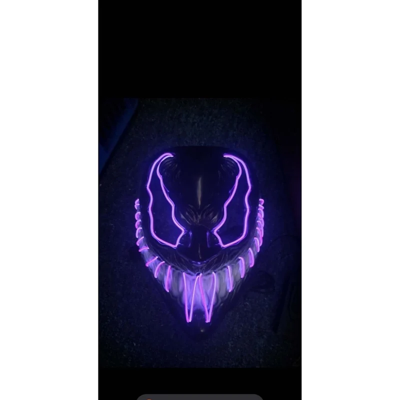 LED Symbiote Mask for Adults