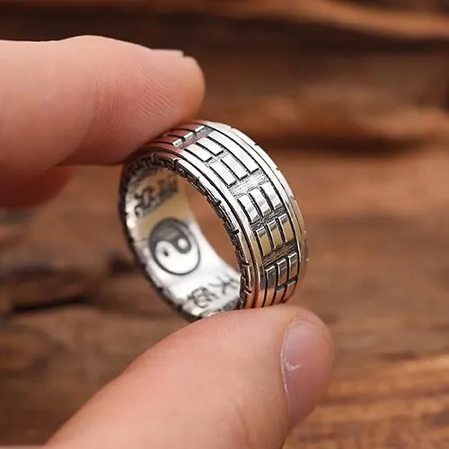 Bague Anti-Stress Feng Shui Argent