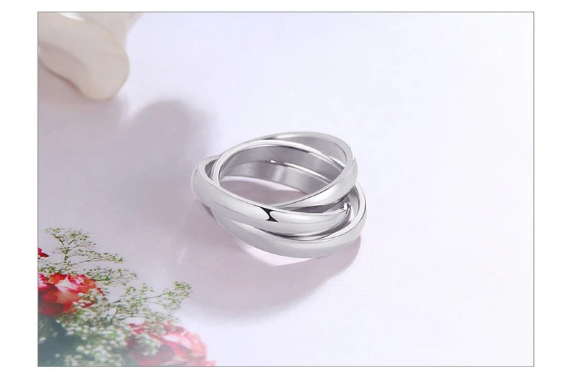 Bague Anti-Stress Intertwined Rings