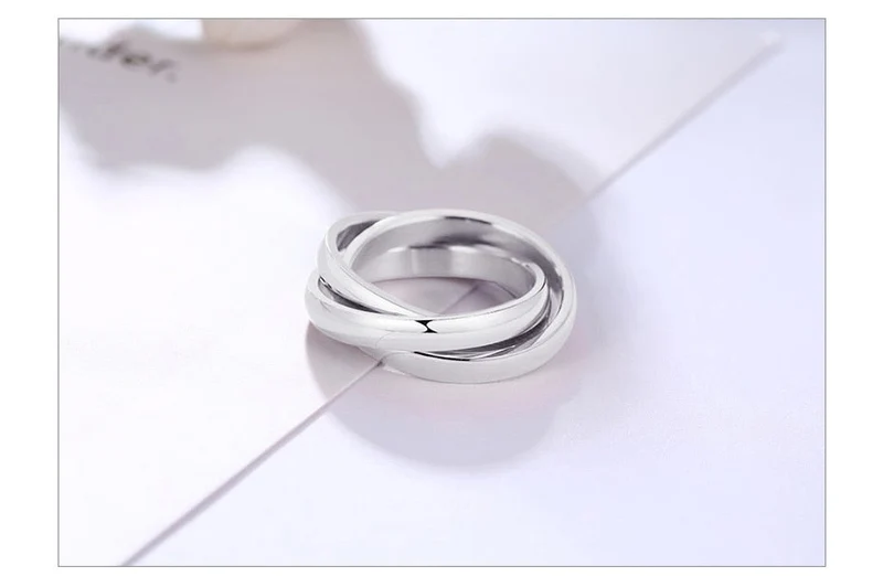 Bague Anti-Stress Intertwined Rings