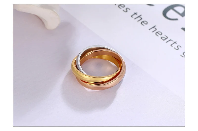 Bague Anti-Stress Intertwined Rings