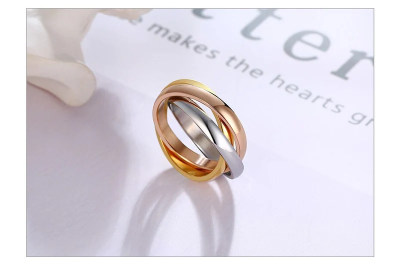 Bague Anti-Stress Intertwined Rings