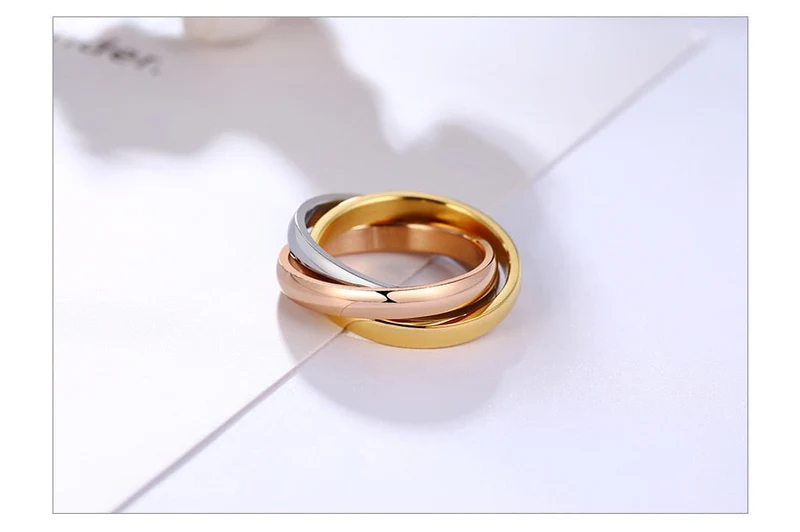Bague Anti-Stress Intertwined Rings