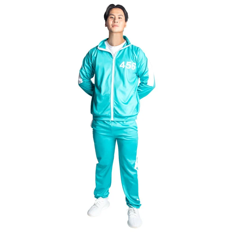 Game Player Tracksuit Costume for Adults, Squid Game Inspired