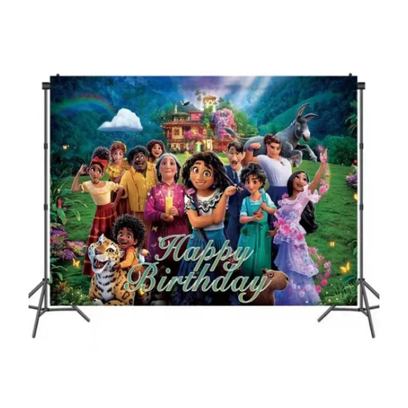 Casa Mágica Birthday Party Backdrop, Encanto Inspired, 39 in x 59 in