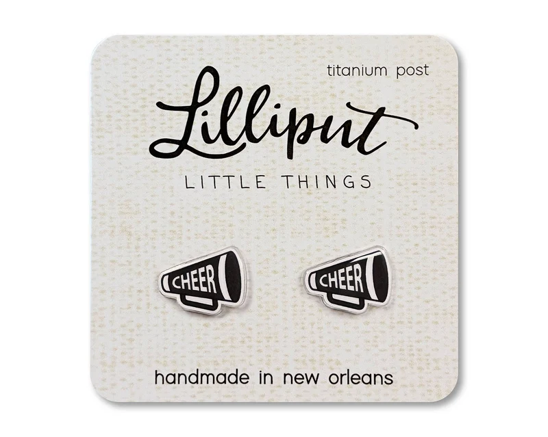 Cheer Megaphone Earrings Lilliput