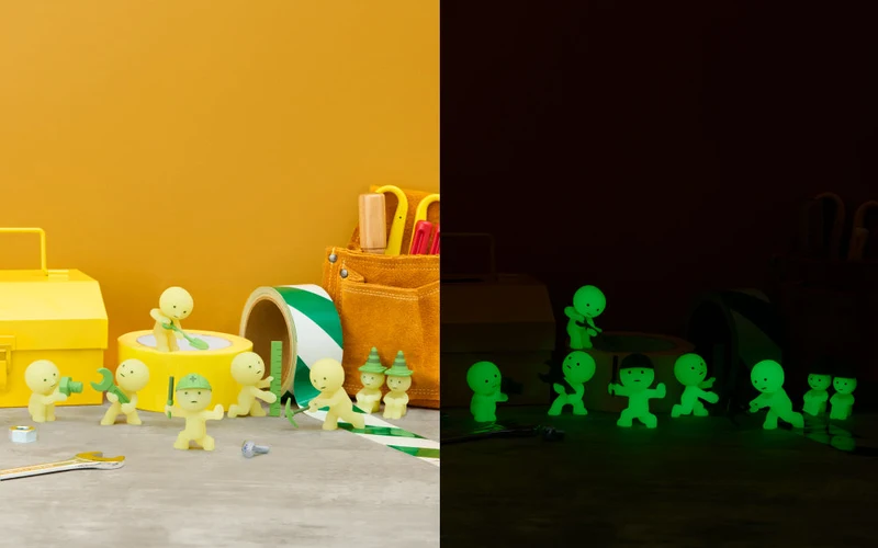 Smiski Construction Series Collectible Blind Box Figure