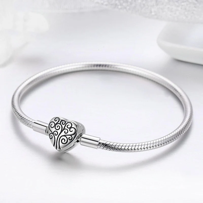 Bracelet Zen Argent Massif