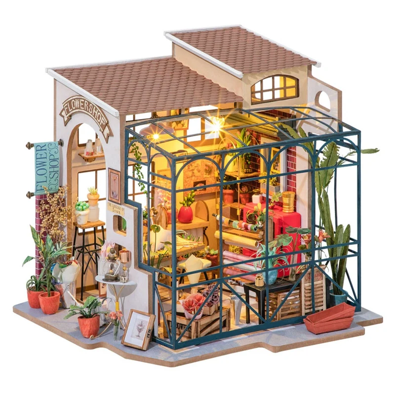 DIY Miniature: Emily's Flower Shop