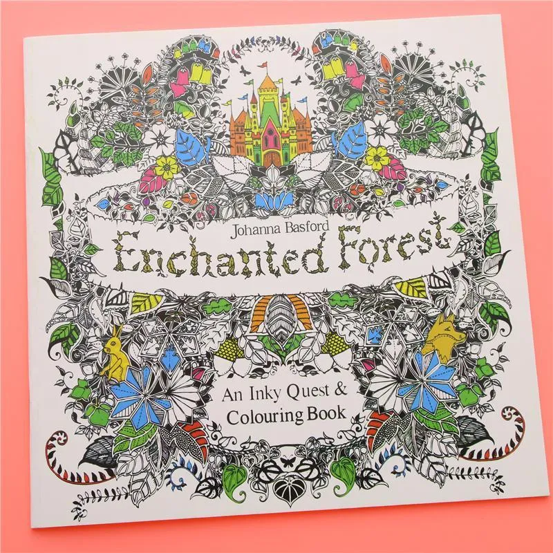 Coloriage Forêt Enchantée Anti-Stress