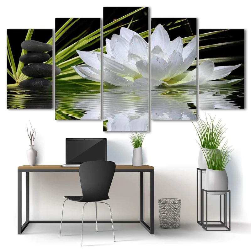 Tableau Zen Lotus