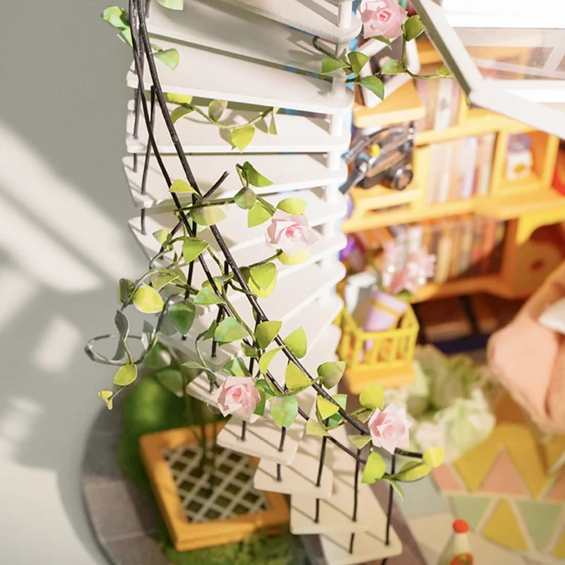 DIY Miniature Dollhouse Kit: Dora's Loft