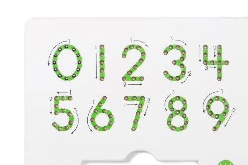 Kid-O Magnatab Numbers 0-9 / Les chiffres de 0 à 9