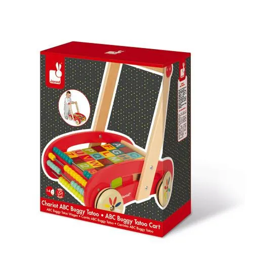Janod ABC Buggy / Poussette ABC (Montreal, In-Store or Pickup ONLY/En magasin ou ramassage seulement)
