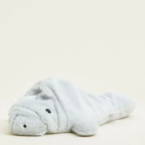 Manatee Warmies - heats up in the microwave