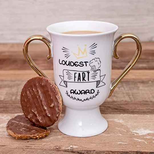 Loudest Fart Award Trophy Mug
