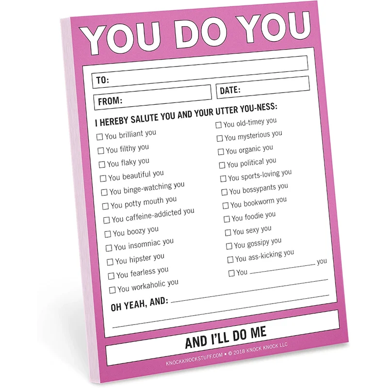 You Do You Nifty Note--