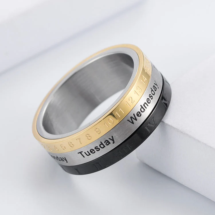 Bague Calendrier Anti-Stress