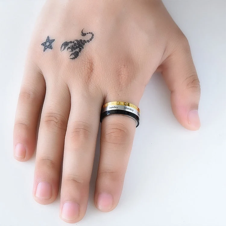 Bague Calendrier Anti-Stress