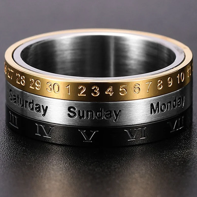 Bague Calendrier Anti-Stress