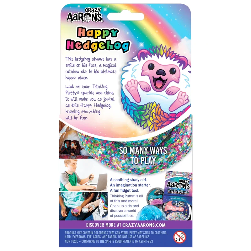 Crazy Aaron's Putty Pets 4" Tin