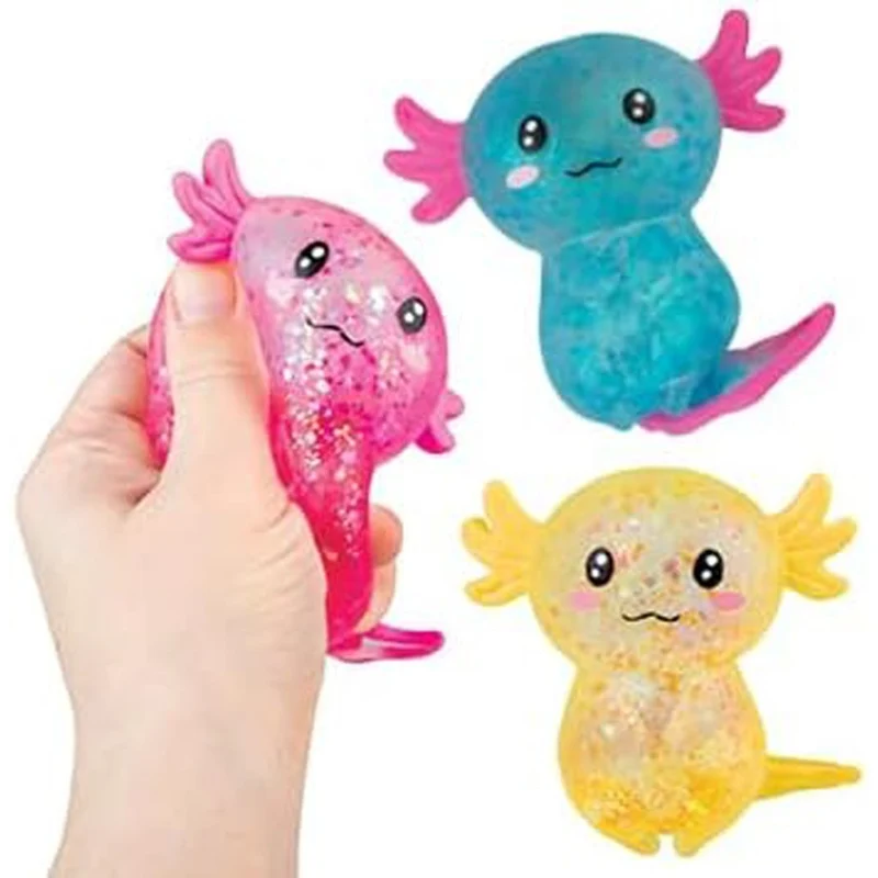 Sparklee Axolotl Squishy Toy, Assortment, 1 Count