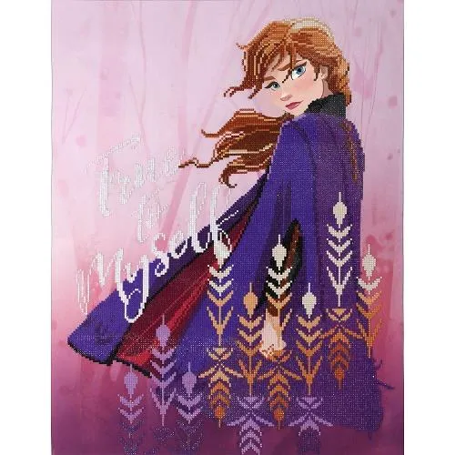 Disney Frozen Diamond Dotz Poster True To Myself / Affiche fidèle à moi-même